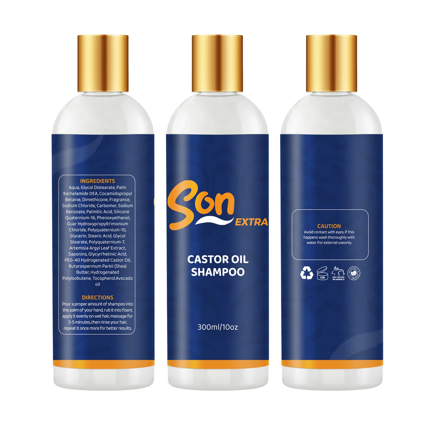 Son Extra – Castor Oil Shampoo – 300ml / 10oz