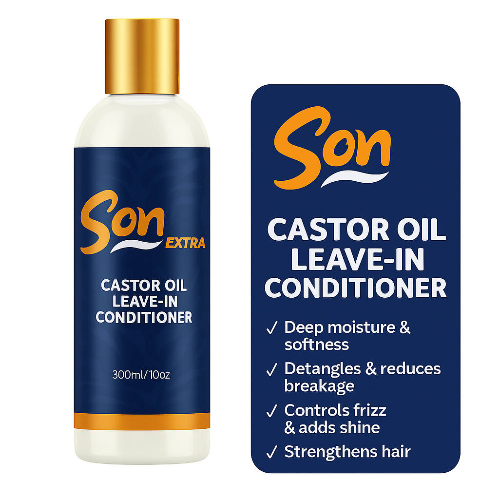 Son Extra – Castor Oil Leave-In Conditioner (300ml / 10oz)
