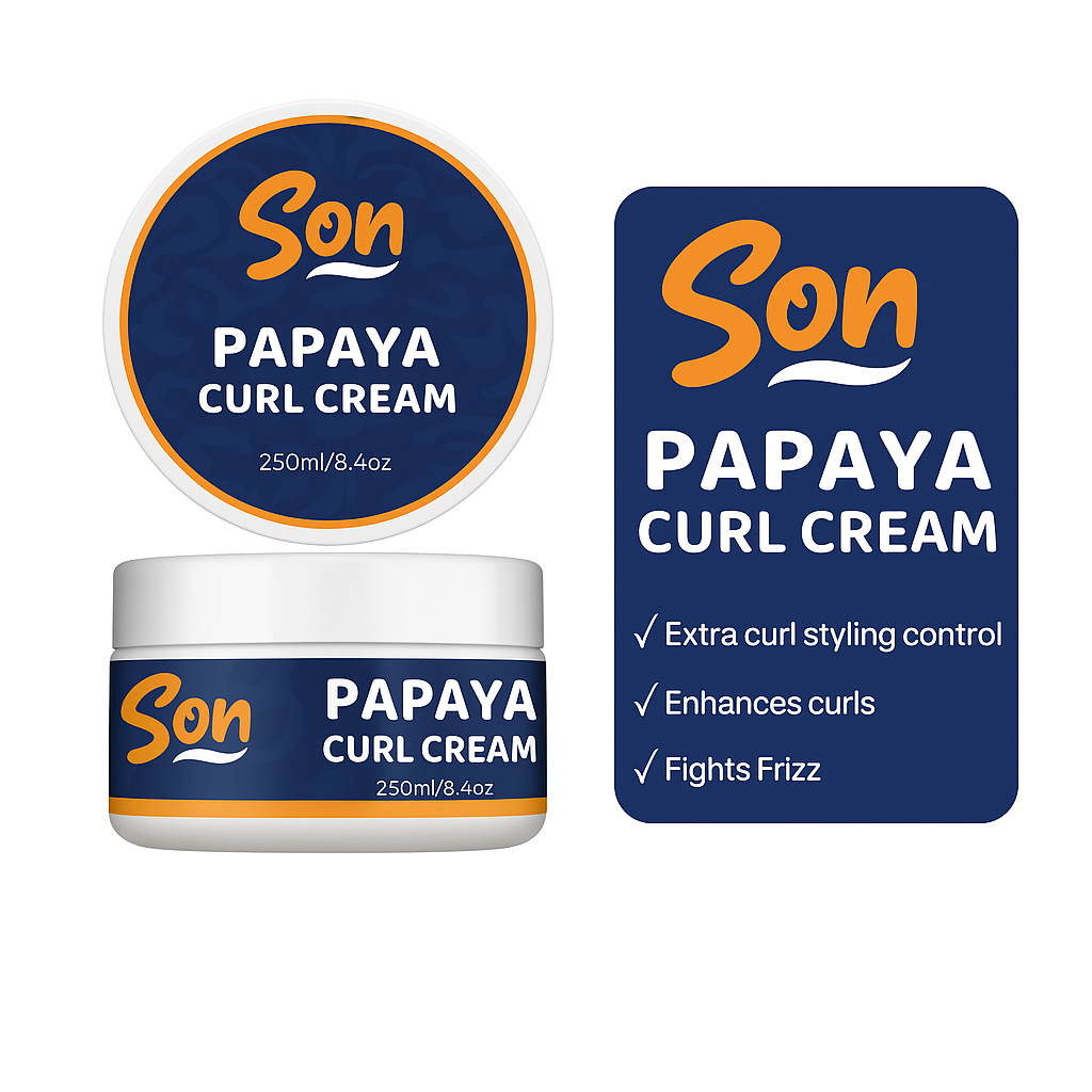 SON Papaya Curl Cream – 250ml / 8.8oz