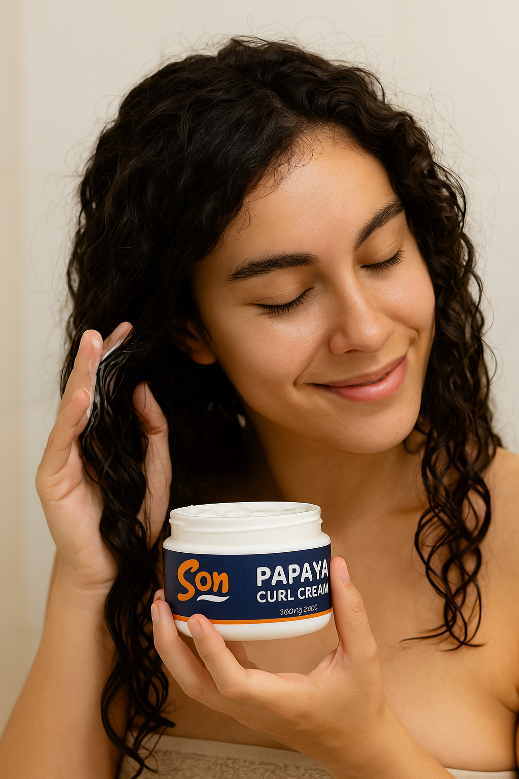 SON Papaya Curl Cream – 250ml / 8.8oz