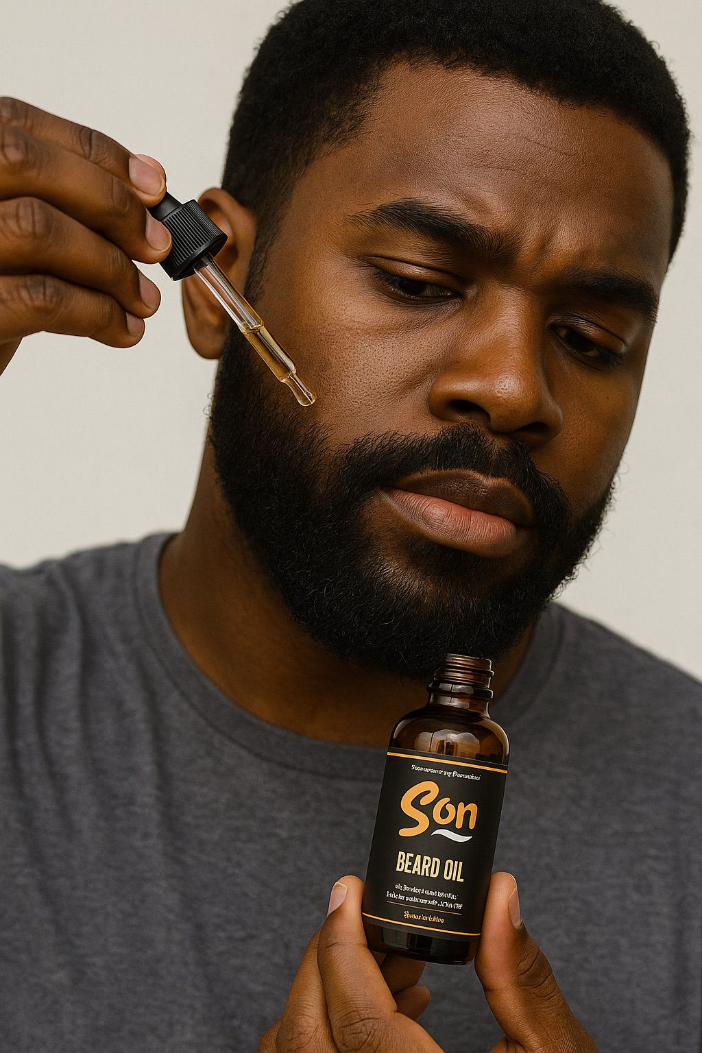 Son Beard Oil – All Natural Moisturizing & Conditioning Formula for Men – 30ml / 1 fl oz